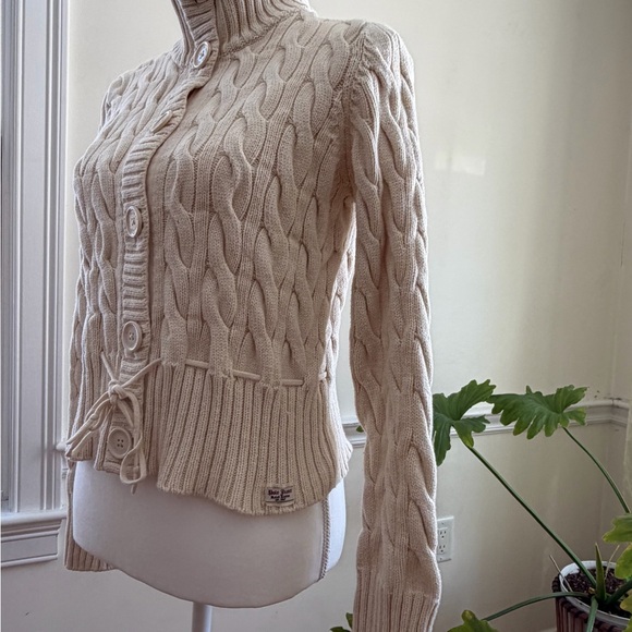 Women's Polo RL jeans Cable Knit Sweater - Picture 2 of 8